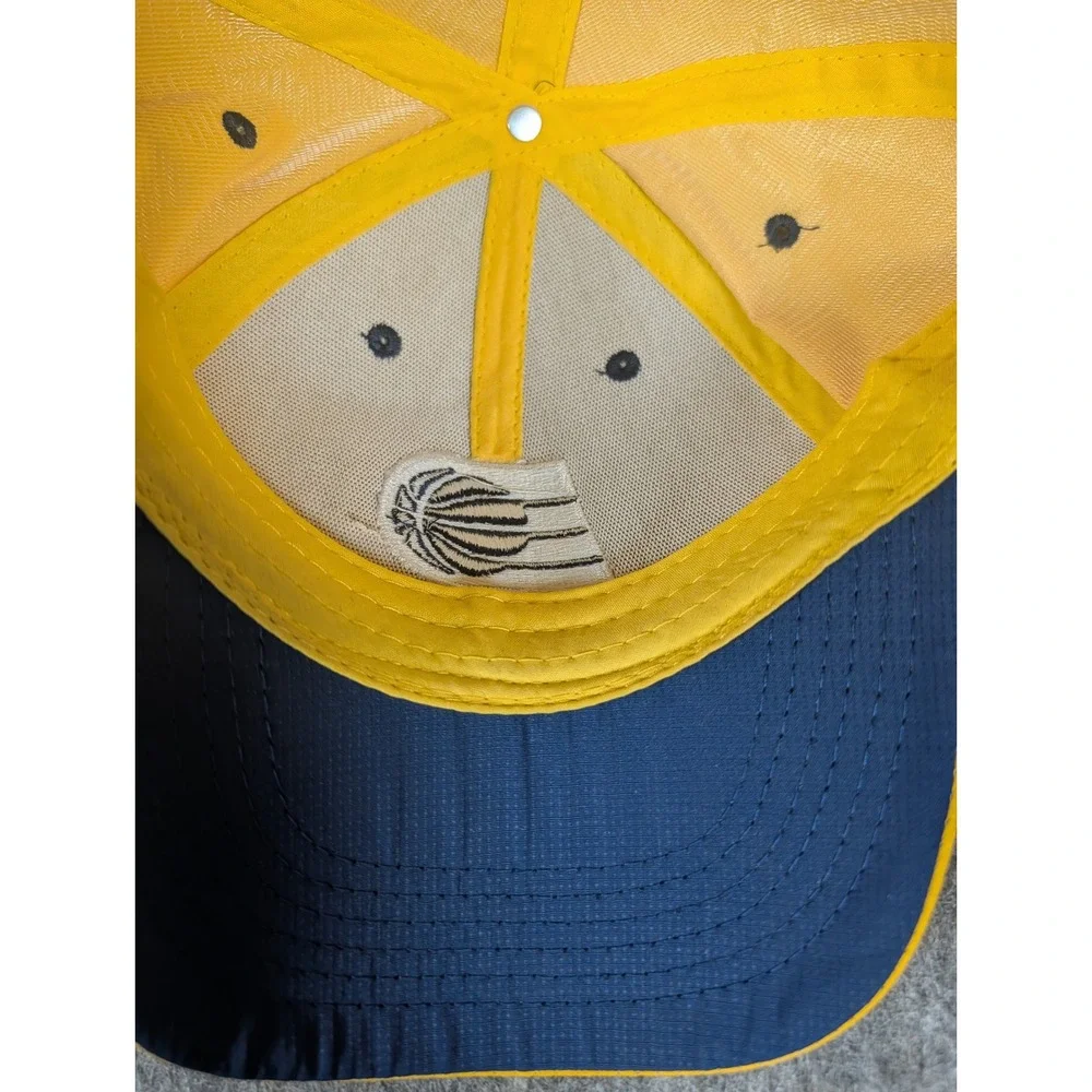Indiana Pacers Toddler Baseball Cap Yellow Blue NBA Basketball Logo Adjustable‎